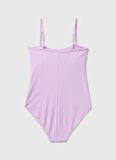 Benetton Lila Kız Çocuk Mayo 624P3L030I00L