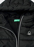 Benetton Siyah Kız Çocuk Mont 2LETCN04Y 100