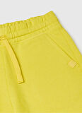 Benetton Normal Bel Regular Fit Sarı Erkek Çocuk Şort 3J68C901G