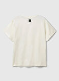 Benetton Baskılı Ekru Erkek Çocuk T-Shirt 35RYC10NC