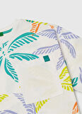 Benetton Baskılı Çok Renkli Erkek Çocuk T-Shirt 3PDQC10PA
