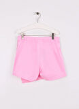 Benetton Normal Bel Regular Fit Pembe Düz Mini Kız Çocuk Etek 35RYC903H