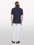 %100 Pamuk Bisiklet Yaka Regular Fit T-Shirt Erkek Lacivert T-Shirt - 325P3089S104J