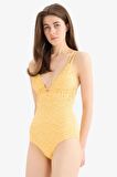 DeFacto Regular Fit Nakışlı Brodeli Mayo-Fall in Love B6898AX25SMYL106
