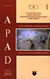 APAD Ankara 2015 Cilt-1