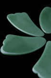 Gua Sha Aventurin Taşı - Yüz Cilt Masaj Taşı - MS0028