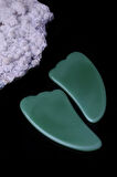Gua Sha Aventurin Taşı - Yüz Cilt Masaj Taşı - MS0028