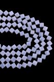 8X8 MM Kare Kesim Kalsedon Taşı Dizi - DZ4101