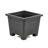 Omnipazar  SY-5848 Dekoratif Plastik Kare Ayaklı Saksı 30 Litre No 5 