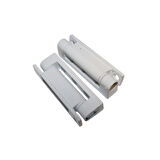 PVC Pimapen Kapı Menteşesi 2'lik Set 95'lik Menteşe Beyaz Metal Pimapen Kapı Menteşesi 95mm