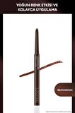 Pürüzsüz Uygulanan Jel Dokuda Kalem Eyeliner Missha Longwear Gel Pencil Liner (Brick Brown) 0.14g