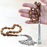 Kararmaz Metal Püsküllü Arpa Kesim Kuka Efe Tesbihi