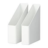 IKEA Pluggis Beyaz Dosyalık - Plastik Klasör - 2 Adet