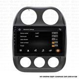 Araç Multimedya Jeep Compass Android 12 Carplay 4Gb Ram + 64Gb Hdd 2011-2015 Navigasyon Ekran MYW