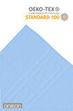 2'li Greek Mavi El Havlusu - 50x90 Cm, 225 Gr, %100 Pamuk, Spa Ve Otel Havlusu