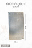 2'li Greek Mavi El Havlusu - 50x90 Cm, 225 Gr, %100 Pamuk, Spa Ve Otel Havlusu