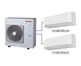 Toshiba 2M Multi Split Klima 10.000+17.000 BTU/h A+++