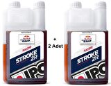 İpone Stroke 2R 2T Esterli % 100 Sentetik Yarış Performans Motor Yağı 1 Litre ( 2Adet)