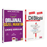 Yargı 2025 KPSS ALES DGS Klas Serisi Orijinal Sözel Mantık Çıkmış Sorular ve AKM Dil Bilgisi Soru Bankası Seti 2 Kitap