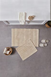 Doquhome Pera Banyo Paspası Vizon 60x100cm