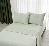 Multi Selection Nevresim Takımı + Pike Gloria Tek King Size - Yeşil
