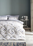 Flourish Easy Cotton Tek Kişilik Comforter Set - Krem