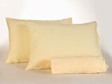 Doqu Home Penye Çarşaf Takımı Çift King Size - Sarı