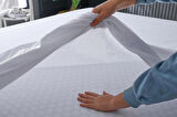 Softy Sıvı Geçirmez Fitted Alez 140 x 190 cm - Beyaz