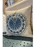 DOKU HOME PANDORA KIRLENT 50*50 ANATOLIA INDIGO