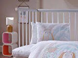Nakışlı Bebek Nevresim Takımı Little Bunny Bebek - Sarı