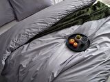 Dreamlife Nevresim Takımı Tek King Size - Gri