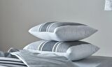 Easy Cotton Nevresim Takımı Listra Tek Kişilik - Gri