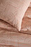 Nola Easy Comforter Nevresim Takımı Tek Kişilik Cappucino