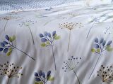 Easy Cotton Nevresim Takımı Flourish Çift King Size - Krem