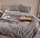 Easy Cotton Nevresim Takımı Sereal Çift King Size - Kahve