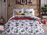 Polycotton Skate Nevresim Takımı Tek King Size - Yeşil