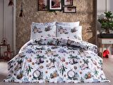 Polycotton Skate Nevresim Takımı Tek King Size - Yeşil