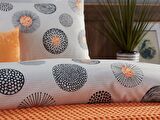 Polycotton Pamuklu Nevresim Takımı Cosmos Tek King Size - Gri