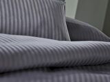 Saten Artline Nevresim Takımı Çift King Size - Gri