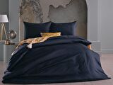 Saten Artline Nevresim Takımı Çift King Size - Siyah
