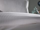 Saten Artline Nevresim Takımı Çift King Size - Beyaz