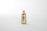 İron Flower Pot Small Ma6361 Gold Vazo Standart - Gold