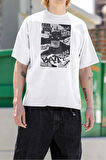 Bruce Wayne Batman Baskılı Unisex Tişört, Oversize Film Tişört