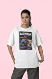 Astrra Controller Baskılı Unisex Oversize Vallorant Tişört