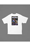 Astrra Controller Baskılı Unisex Oversize Vallorant Tişört