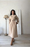 Uzun Bej Salaş Kaşe Elbise