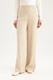 DeFacto Relax Fit Triko Pantolon Geniş Bol Paça Basic Düz Esnek Belli E2940AX24WNER13