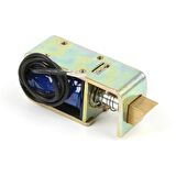 JF-S0837DL DC 12V 1A 10 mm Hareketli 15N  Solenoid Elektromıknatıs