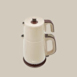Homend Vintage Royaltea 1734H Çay Makinesi Bej