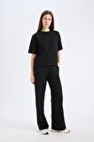 Straight Fit Cepli Pantolon